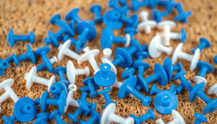 Various drywall anchors on corkboard - Choosing the Right Drywall Anchor.