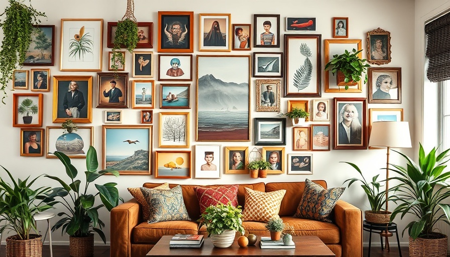 Non-traditional picture framing ideas with eclectic art displays and decor.