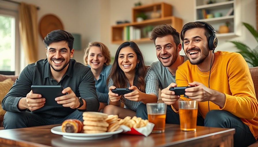 Friends gaming in a cozy room, perfect for game room ideas.