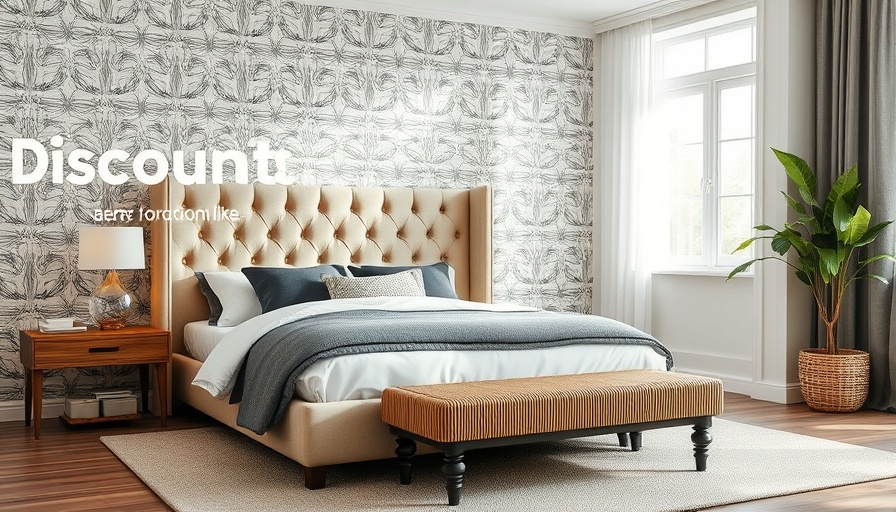 Stylish modern bedroom highlighting best sale items in home decor.