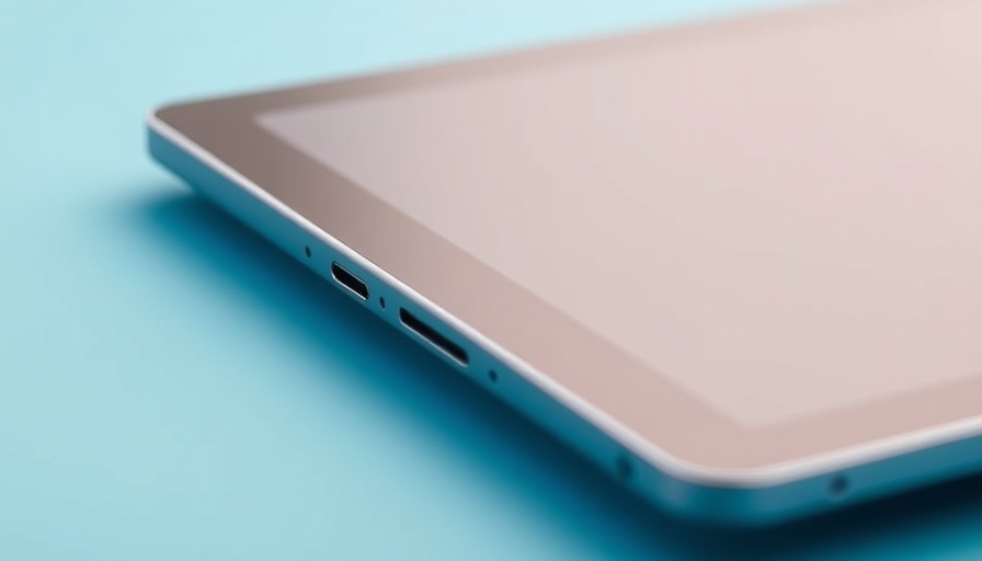 Close-up of iPad showing smart connector, highlighting iPad smart connector function.