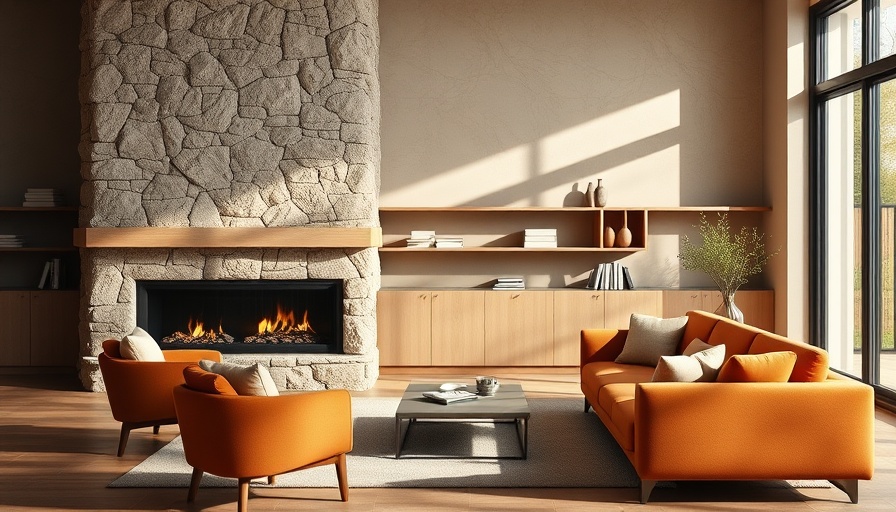 Modern living room showcasing 2025 furniture trends with elegant decor.