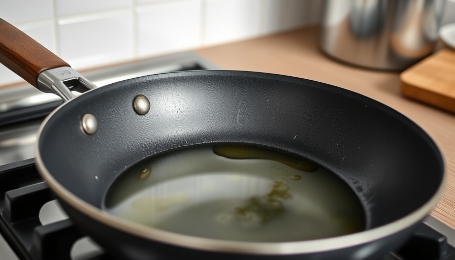 Used frying pan with cooking oil on stovetop, how to dispose of cooking oil.