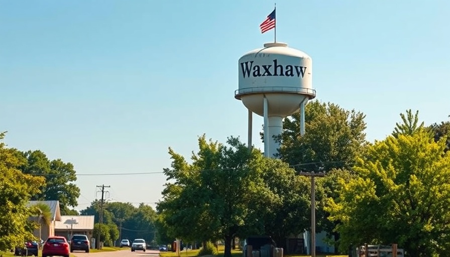 Maximize Summer Living at Old Town Village with a serene Waxhaw water tower.