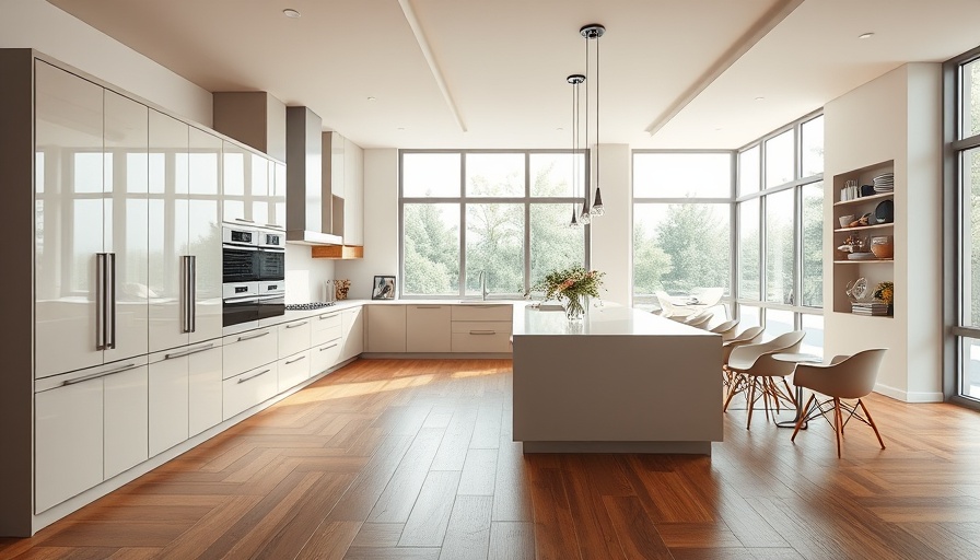 Modern kitchen updates showcasing sleek furniture and efficient systems.