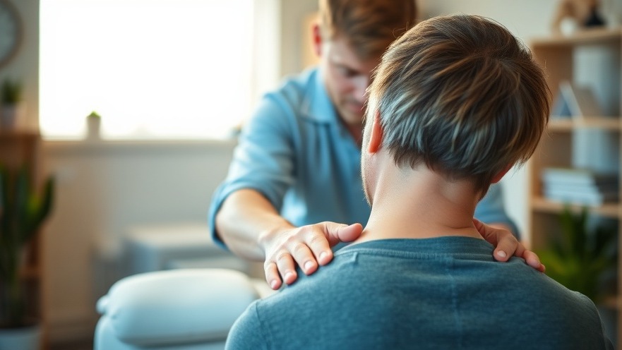 Chiropractic care after car accidents: a patient relaxed during a gentle adjustment.