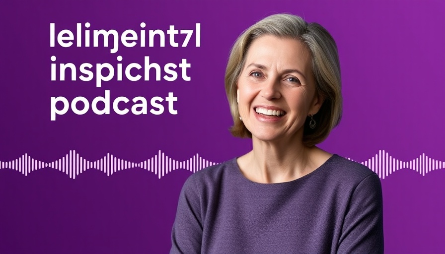 Podcast cover on the possibility of possible in deep grief with smiling woman