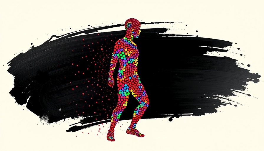 Hobamine for Sports Performance depicted as an abstract dotted silhouette.