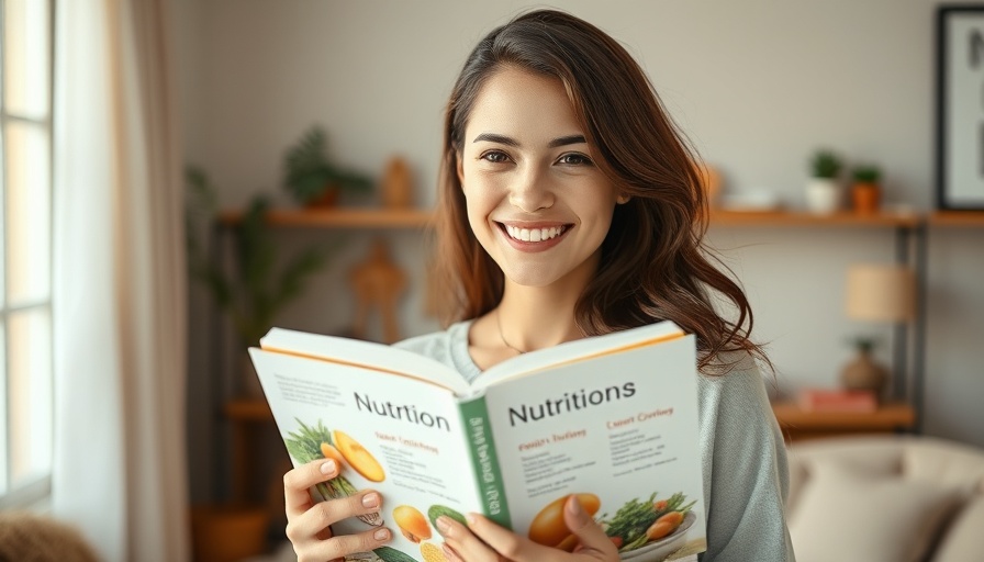 Nutrition Books Diet in Disguise: Woman holding diet book.