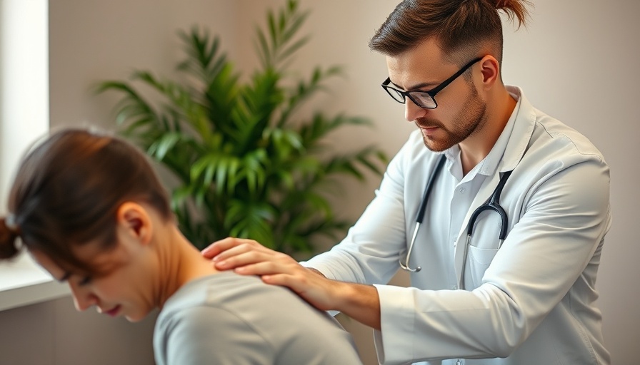 Chiropractic adjustments for headache relief, patient receives care.