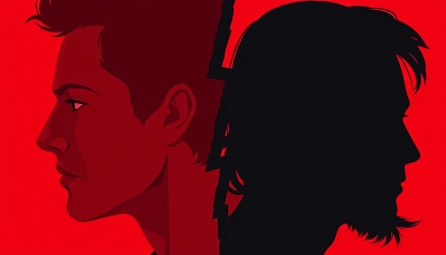 Silhouette illustration of a torn relationship, signifying identifying toxic relationship signs.
