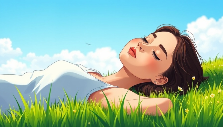 Serene young woman enjoying nature, emphasizing stillness for sports recovery.