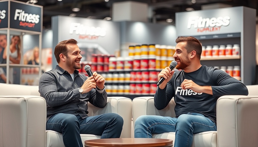 Nutralabz GR8 Lifestyle supplements booth conversation.