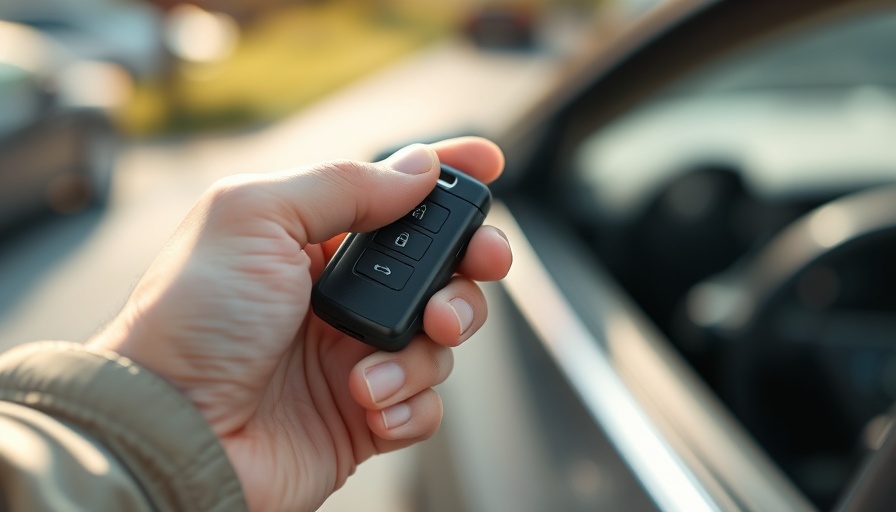 Hand holding car key, symbolizing Short-Term vs Long-Term Commercial Car Rentals.