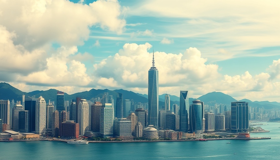 Stunning Hong Kong skyline, perfect for Hong Kong Itinerary ideas.