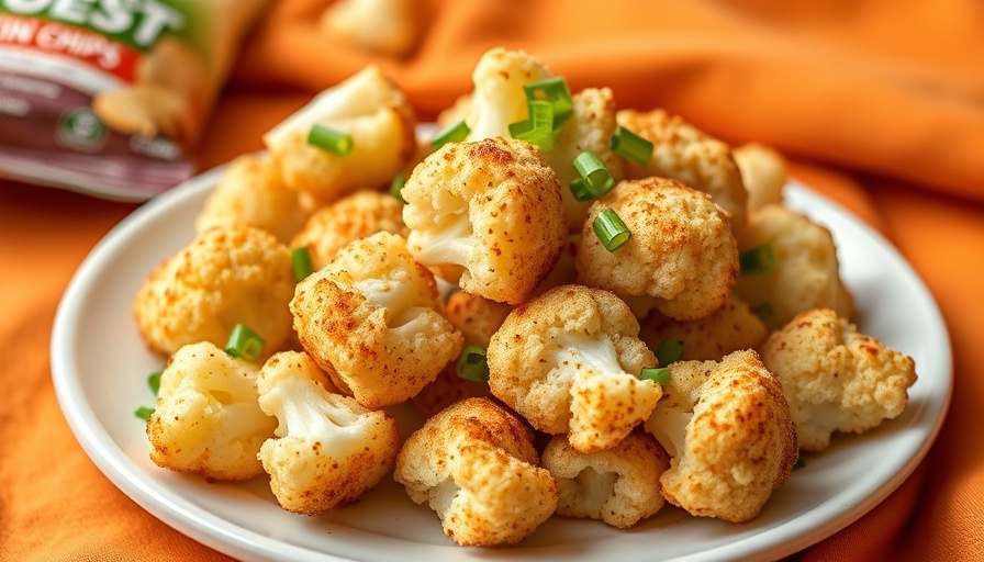 Quest Buffalo Ranch Loaded Cauliflower Tots on a plate.