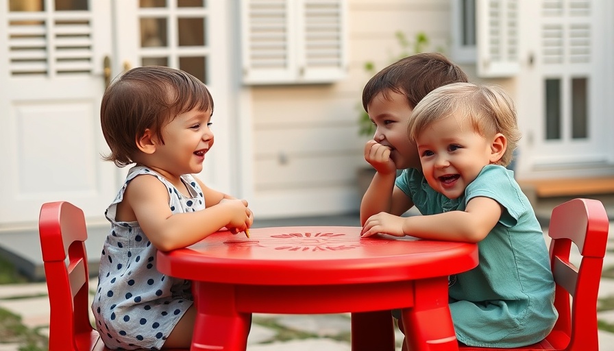 Children enjoying outdoor snack time, sweet weekend activities.