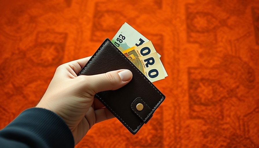 Hand holding euros illustrating a smarter way to manage money.