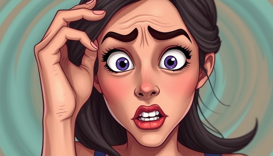 Illustration of an overwhelmed woman, highlighting simple techniques to cope with overwhelm.