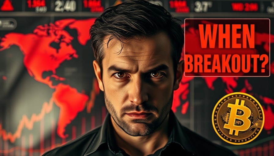 Bitcoin price prediction discussion with serious expression and charts.