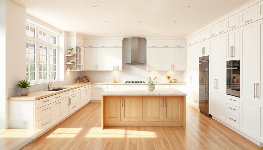 Modern kitchen design highlighting renovation costs in Johannesburg 2025.