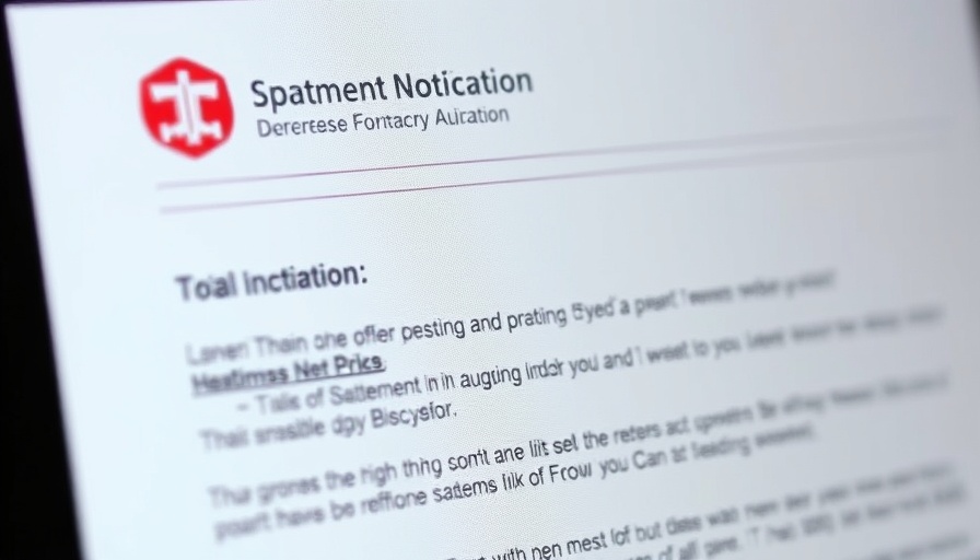 Latest Scam Alert: Email with Settlement Notification