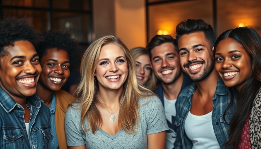Group of young adults smiling, related to 47 Second Funnel Hack for Passive Income.