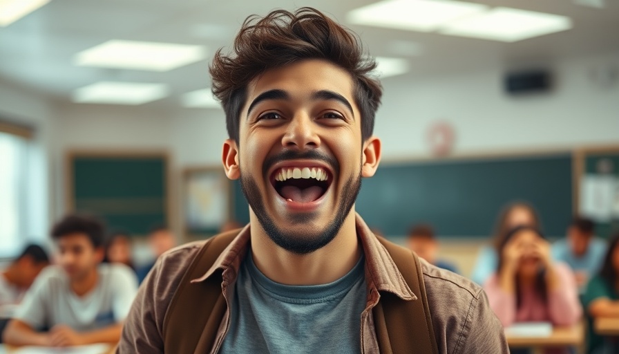Graphic Design Courses Online South Africa: Joyful student celebrating success in a classroom