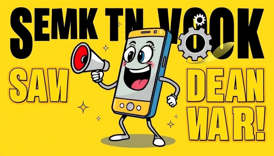 Illustration depicting Gen Z search behavior with smartphone character.