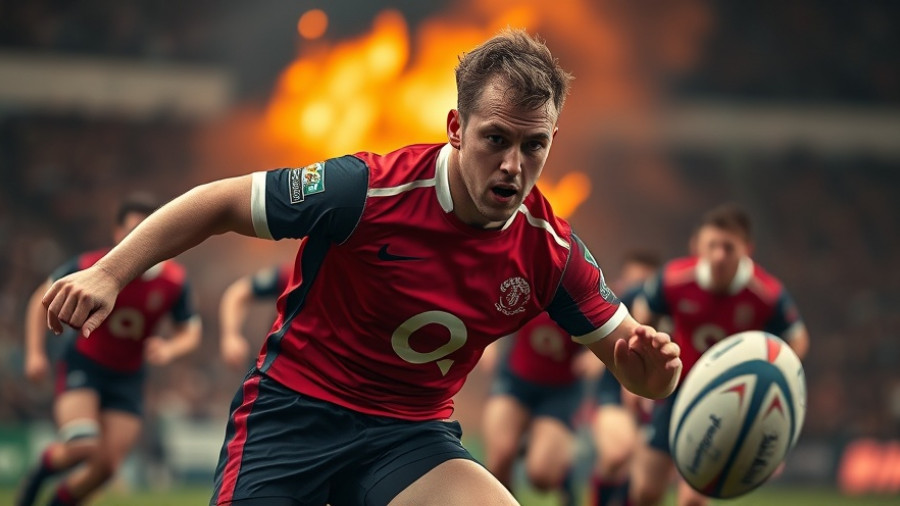 Sacha Feinberg-Mngomezulu rugby news dynamic action shot.