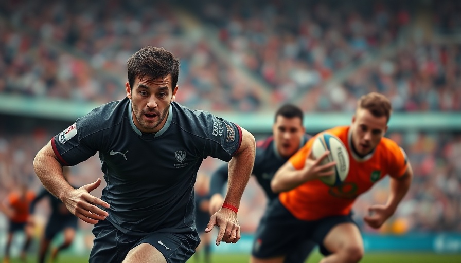 Rugby players in action during a match, Blitzboks injury update.