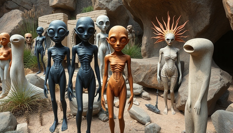 Mzansi hidden gems: surreal sculptures in outdoor installation.