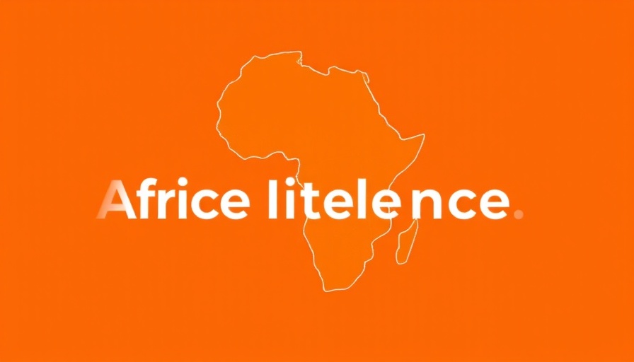 Africa Intelligence logo in white on orange background.