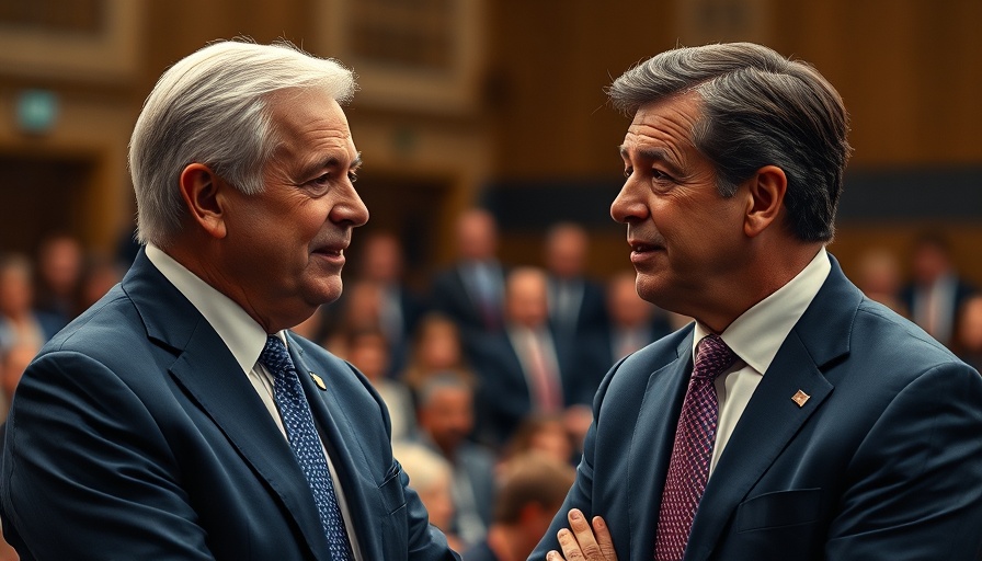 Democratic Party's leaders in discussion during an event.