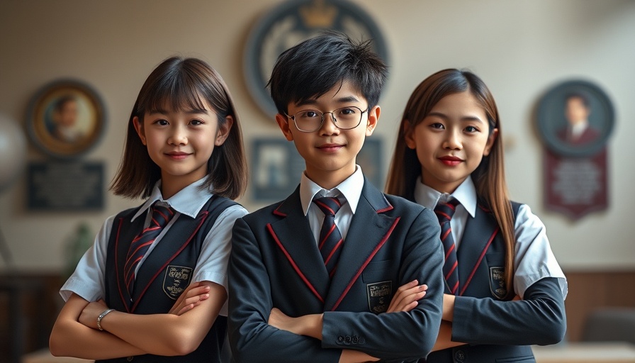 High-achieving students in uniforms celebrating exceptional matric results.