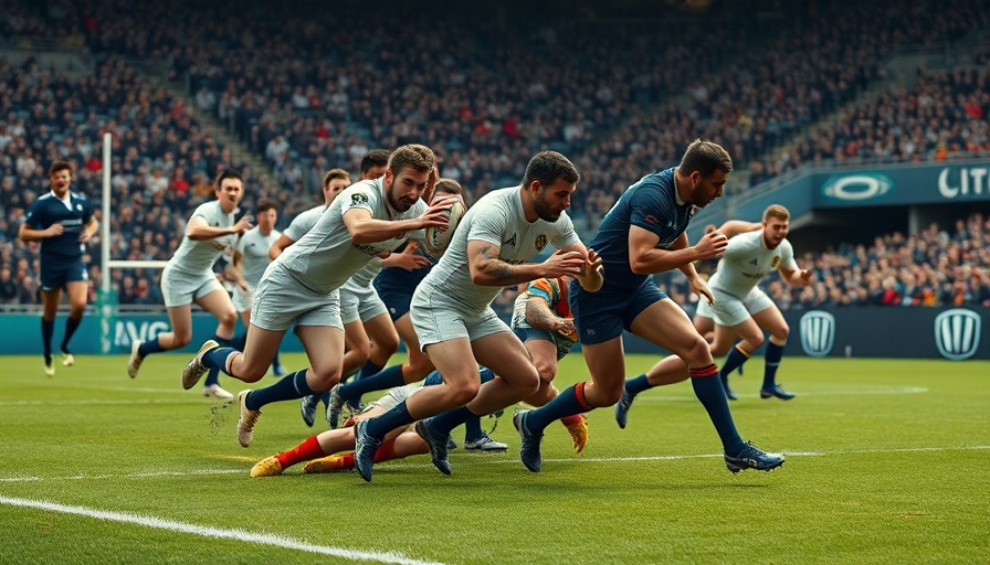 Bulls Rugby Team Performance during intense match.