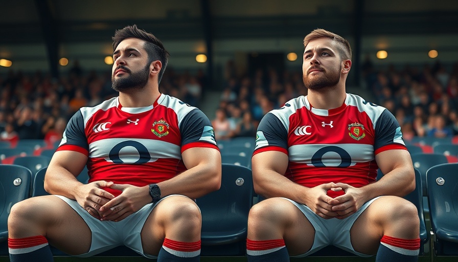 Two rugby players seated, awaiting game, Trevor Nyakane injury recovery update.