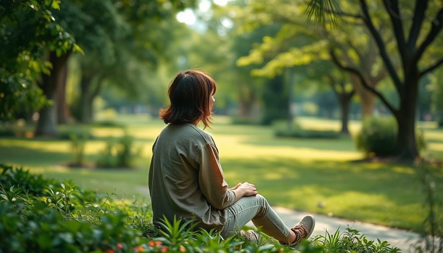 Calm reflection in a serene park for substance abuse recovery.