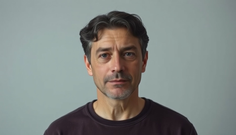 Neutral expression of a middle-aged man, St. Charles trafficking case.