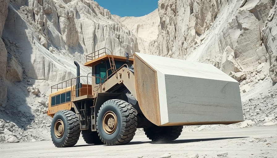 Industrial loader in a quarry related to Barloworld Bids Governance Concerns