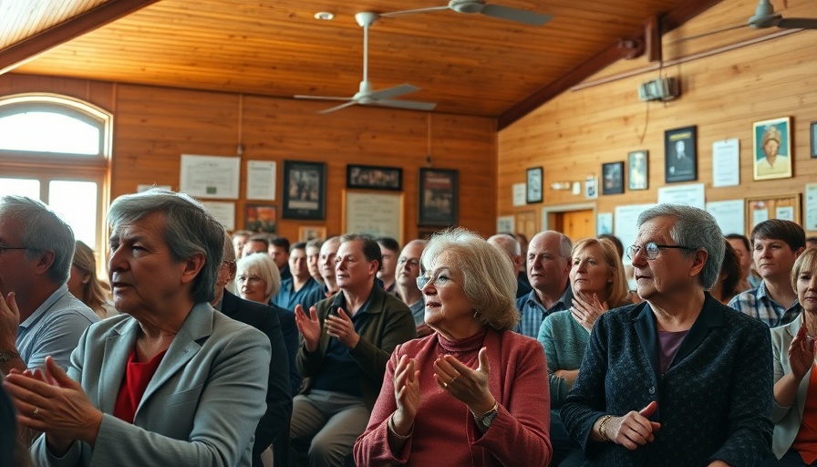 Community honoring Robert Sobukwe's legacy in a lively meeting.