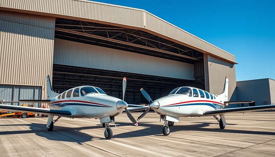 Confiscated unregistered planes at hangar, hinting illicit activity.