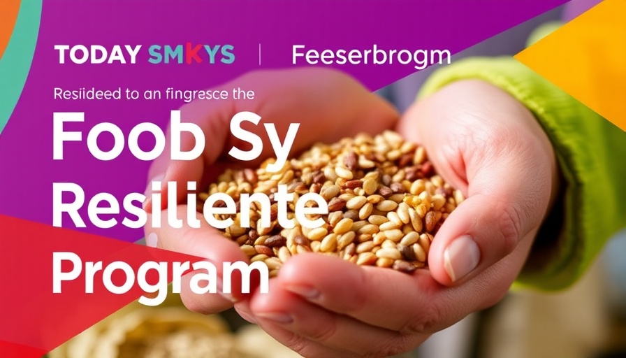 Food Systems Resilience Program Eastern Southern Africa event banner.