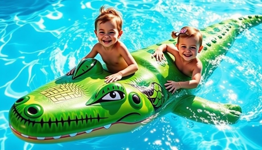 Children enjoying a sunny day in a pool, healthcare rights for children
