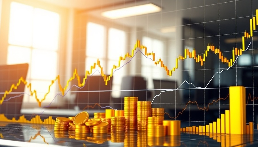 Gold and Foreign Exchange Position charts in 3D infographic style.