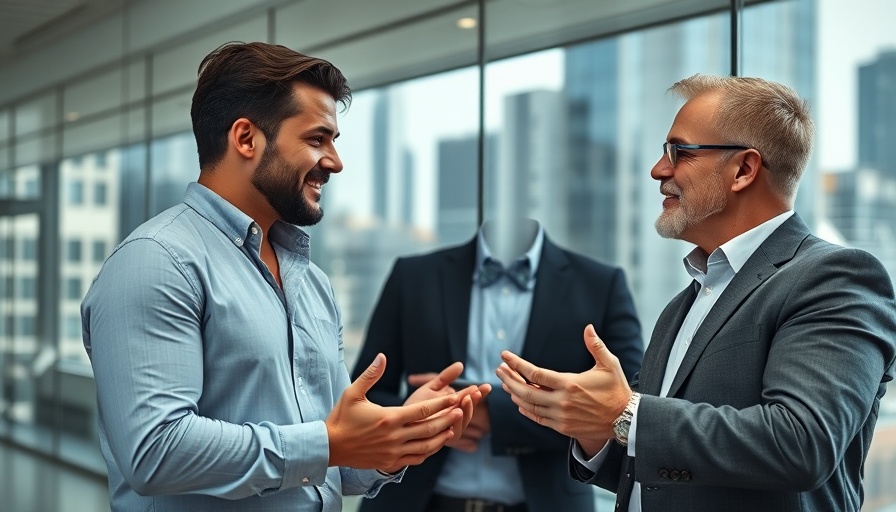 Traits of Men Without Ego: Two men engaged in thoughtful discussion.