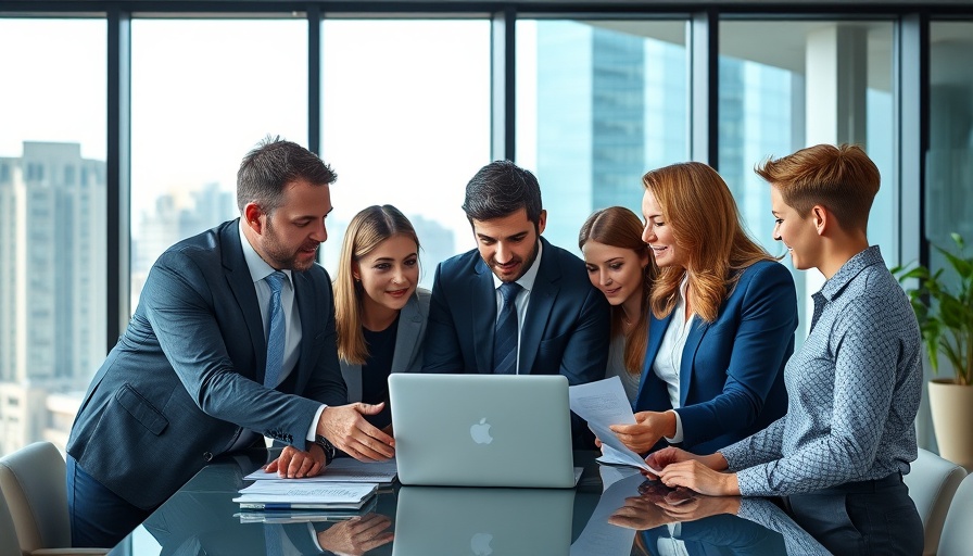 Professionals planning Effective Lead Generation Strategies in office.
