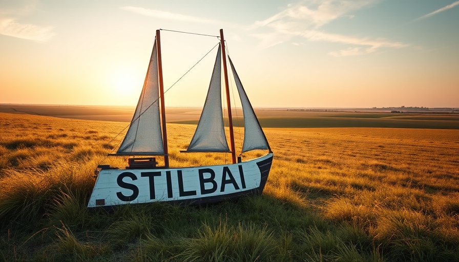 Scenic 'STILBAAI' sailboat sign, South Africa travel destinations.
