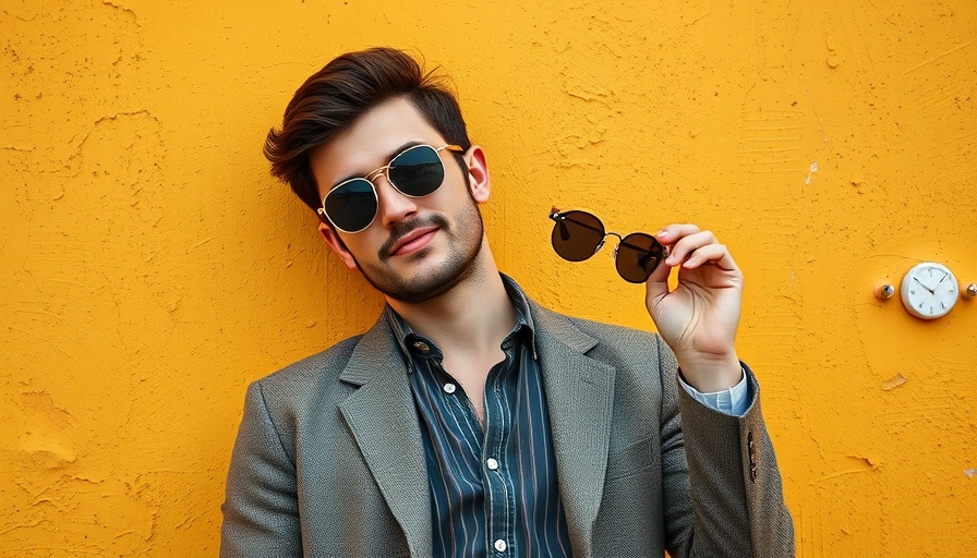 Sustainable fashion trends at Paris Fashion Week featuring a stylish young man.