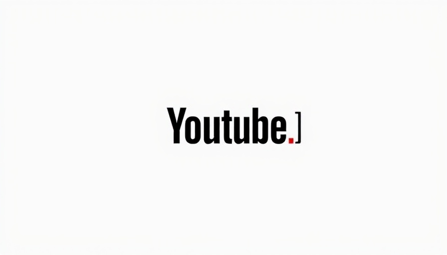 Minimalist YouTube TV logo on a neutral background